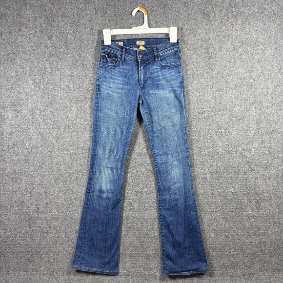 True Religion Becca Mid Rise Bootcut Dark Wash Jeans Womens Size 25 #1164 - Picture 2 of 10